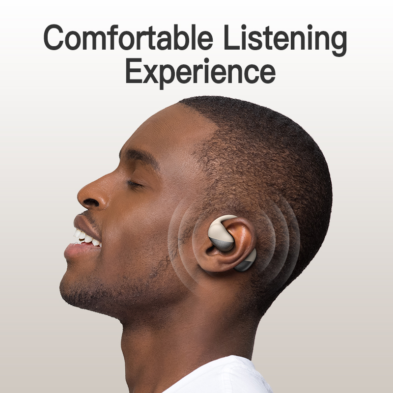 สินค้ามาใหม่ OWS Stereo Sports Headset Reduction Noises Ear Open Business Wireless Bluetooth Earphones & Headphones